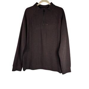 Marc Anthony  Sweaters I Mens Light Weight purple black bubbled material  size L